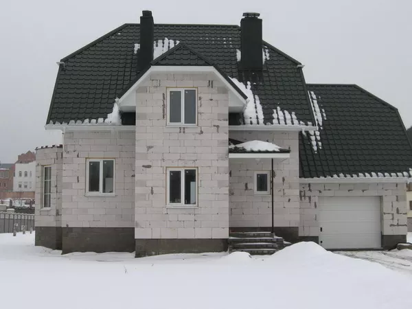 Стоительство домов из блоков под ключ в Борисове и р-не 4